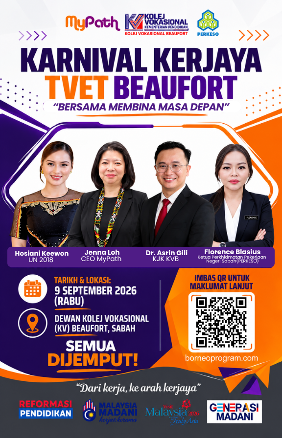 Karnival Kerjaya TVET kv Beaufort